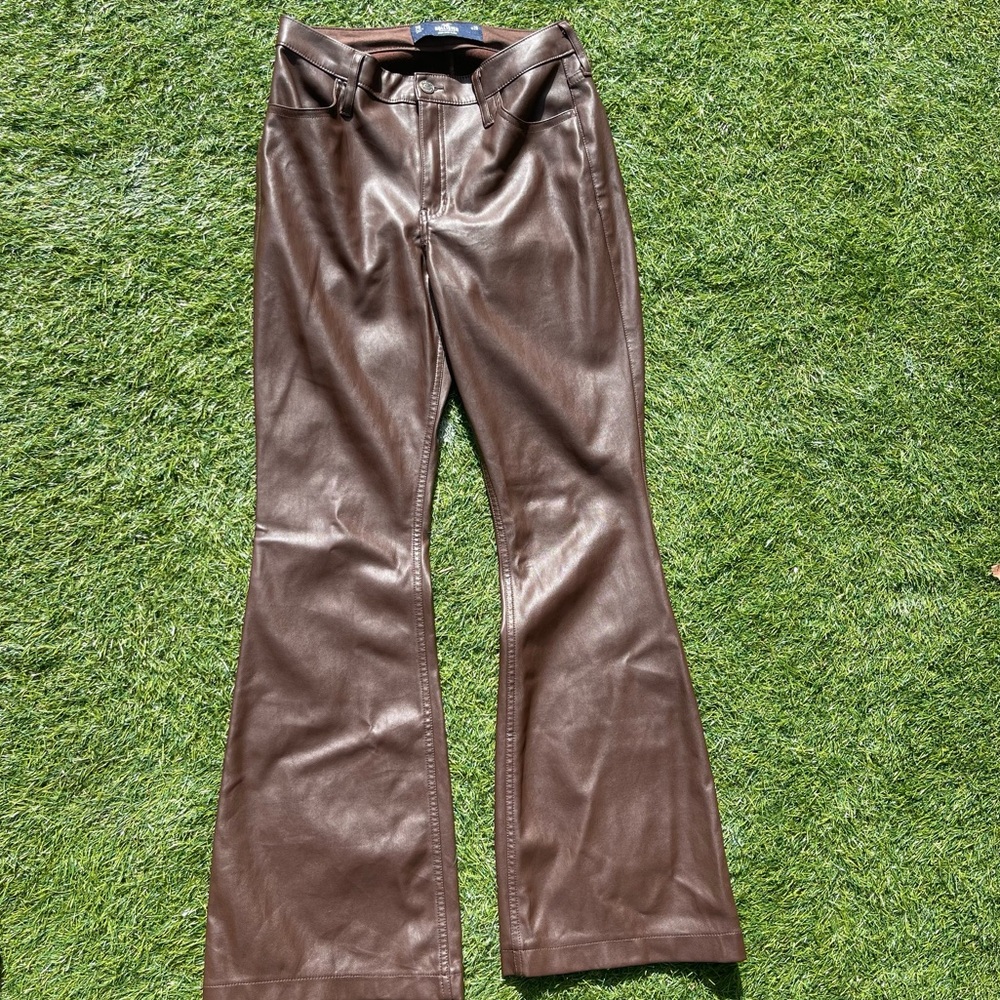 Hollister Brown Flare & Wide Leg Jeans
